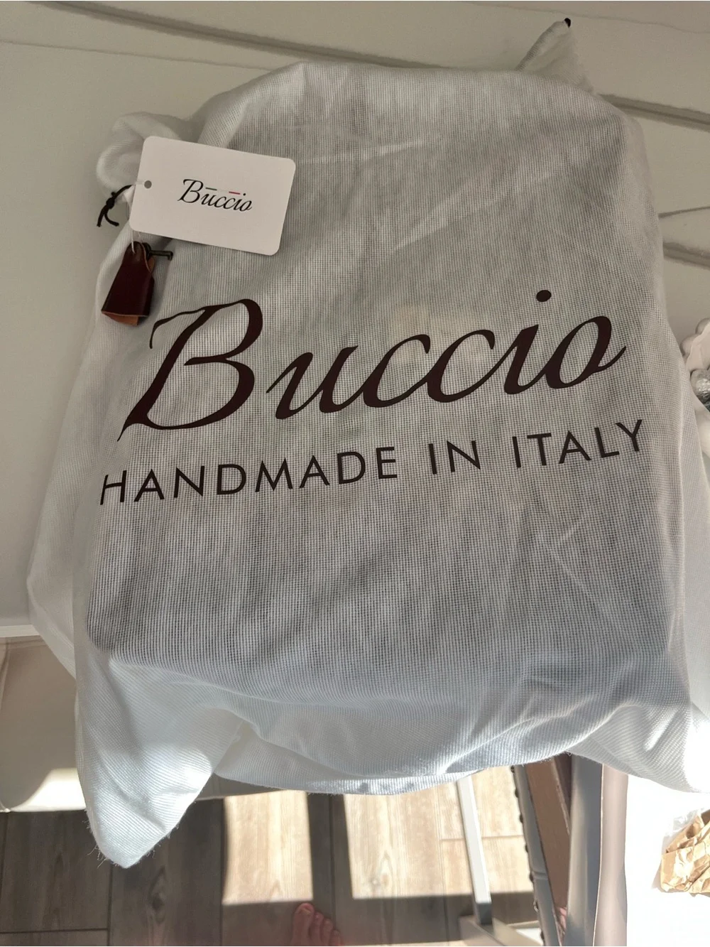Brand new Buccio Handmade in Italy Men’s Briefcase